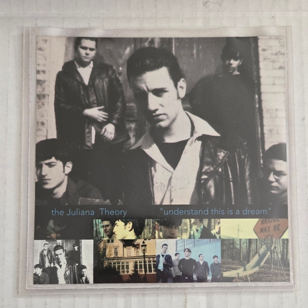 The Juliana Theory CD 1998 Understand This Is A Dream Promo Tooth Nail Emo